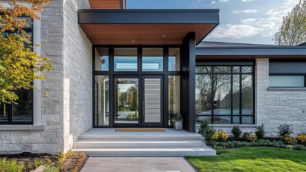 Pourquoi choisir une porte d’entrée vitrée en PVC pour votre maison ?